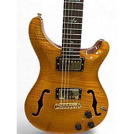 Used 2005 PRS HOLLOWBODY ARTIST Santana Yellow Hollow Body Electric Guitar