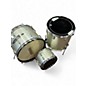 Vintage 1960s Slingerland 3 Piece modern jazz no. 9 kit Silver Sparkle Drum Kit thumbnail