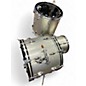 Vintage 1960s Slingerland 3 Piece modern jazz no. 9 kit Silver Sparkle Drum Kit