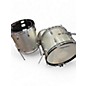 Vintage 1960s Slingerland 3 Piece modern jazz no. 9 kit Silver Sparkle Drum Kit