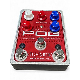 Used Electro-Harmonix Micro Pog Polyphonic Octave Generator Effect Pedal