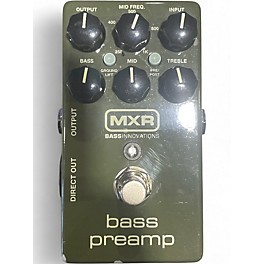 Used MXR M81 Bass Preamp Bass Effect Pedal