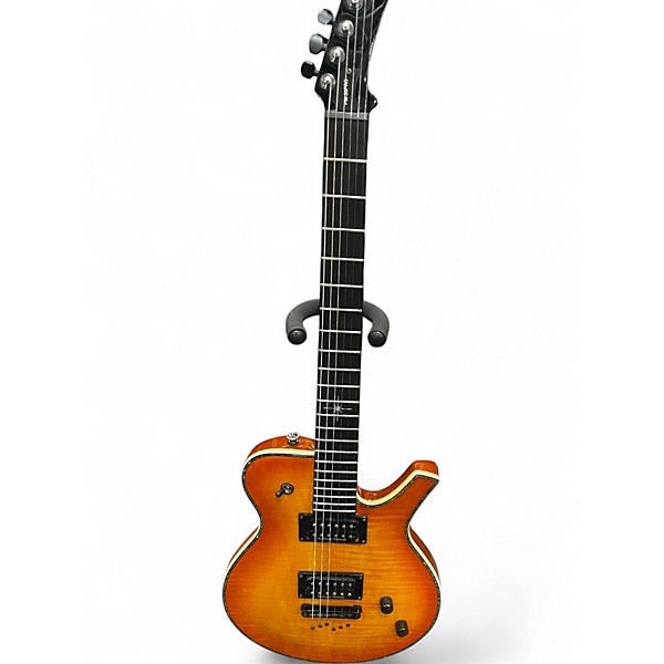 Used Parker Guitars PM20PRO Orange Burst Solid Body Electric Guitar