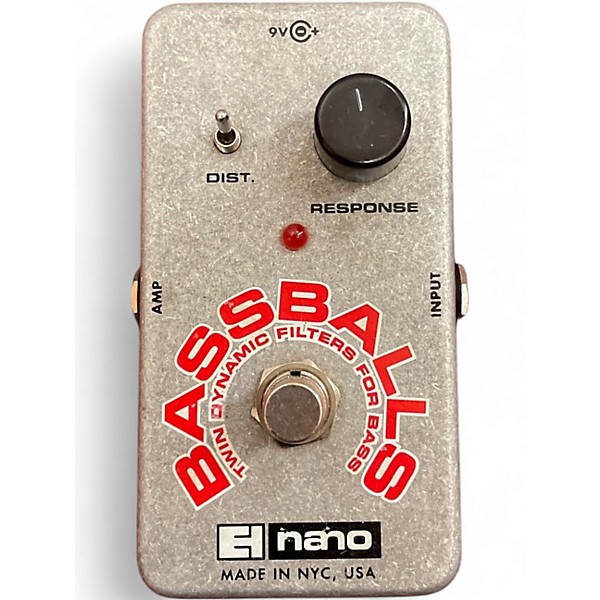 Used Electro-Harmonix Bassballs Nano Envelope Filter Bass Effect Pedal