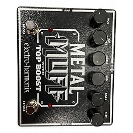 Used Electro-Harmonix Metal Muff Distortion With Top Boost Effect Pedal