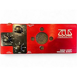 Used Zeus Audio Systems 8401 battery-powered mini Guitar Combo Amp