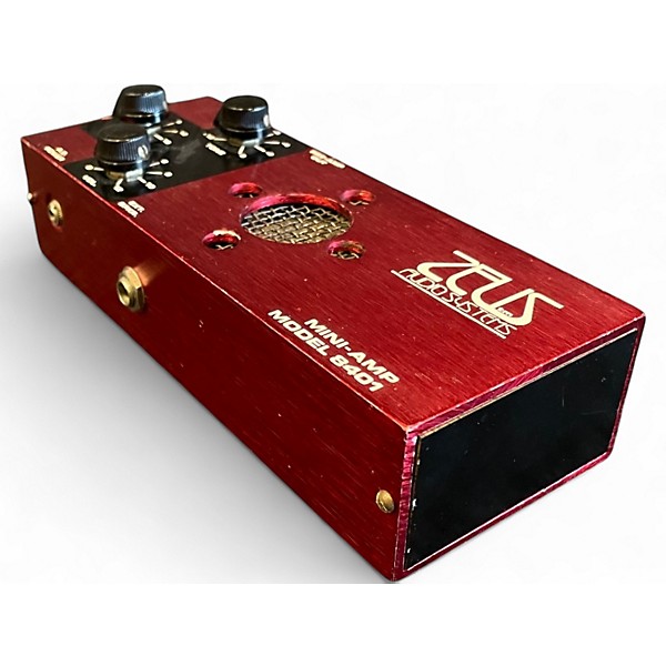 Used Zeus Audio Systems 8401 battery-powered mini Guitar Combo Amp