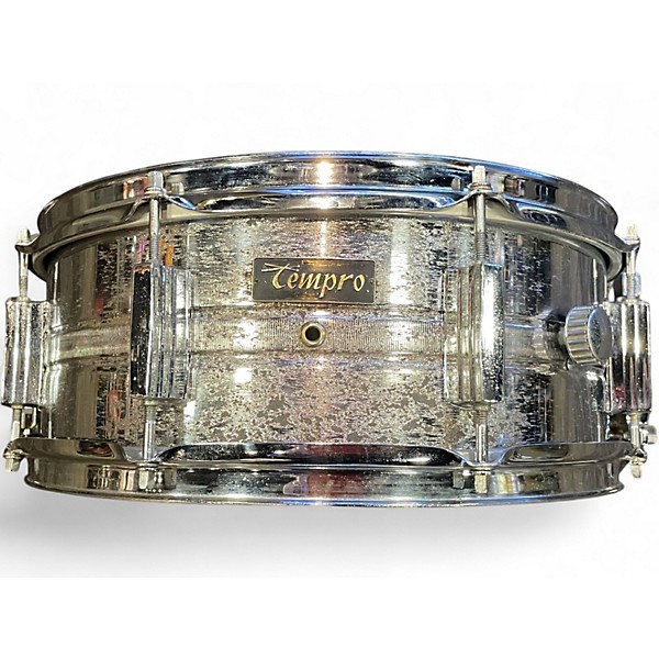 Vintage 1970s Tempro 5.5X14 snare steel Drum