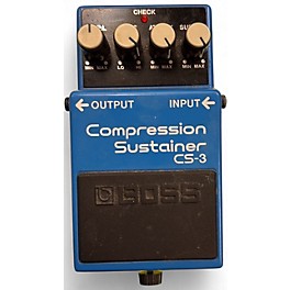 Used BOSS CS3 Compressor Sustainer Effect Pedal
