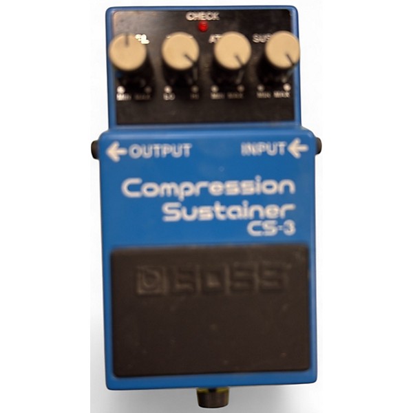 Used BOSS CS3 Compressor Sustainer Effect Pedal