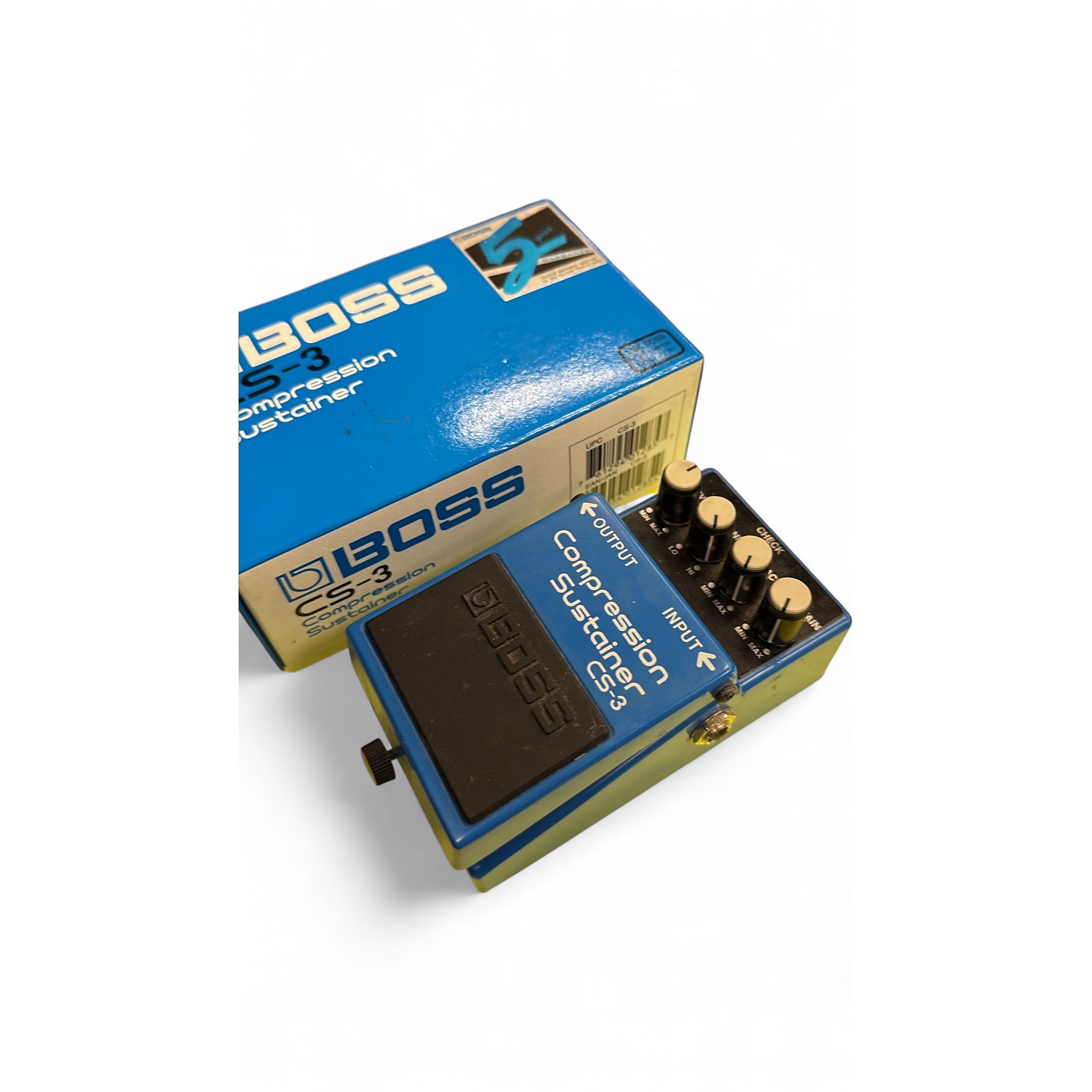 Used BOSS CS3 Compressor Sustainer Effect Pedal | Guitar Center