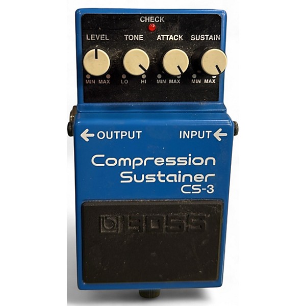 Used BOSS CS3 Compressor Sustainer Effect Pedal