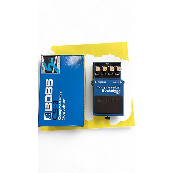 Used BOSS CS3 Compressor Sustainer Effect Pedal