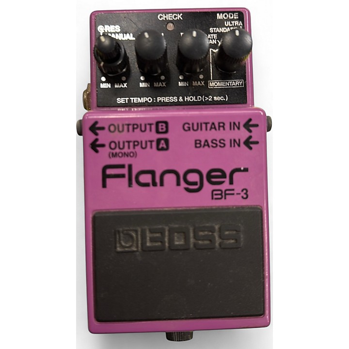 BOSS BF-3 フランジャー 中古品 Used BOSS BF3 Flanger Effect Pedal | Guitar Center