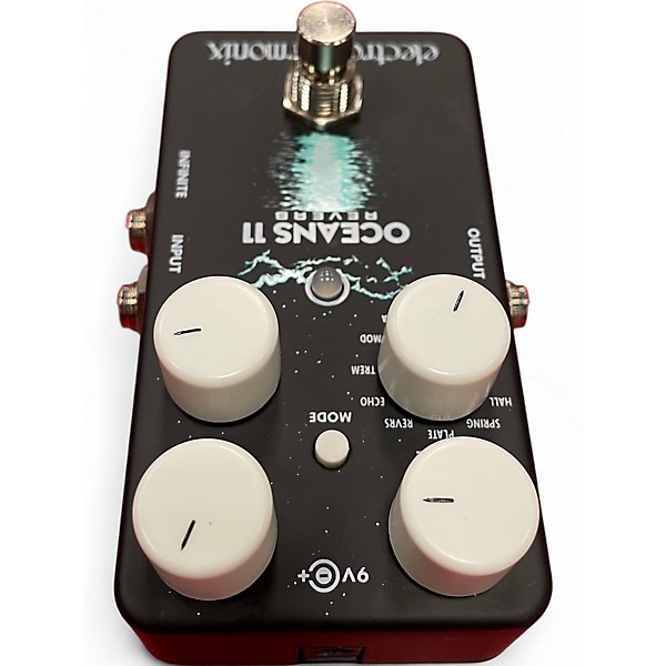Used Electro-Harmonix Oceans 11  Reverb Effect Pedal