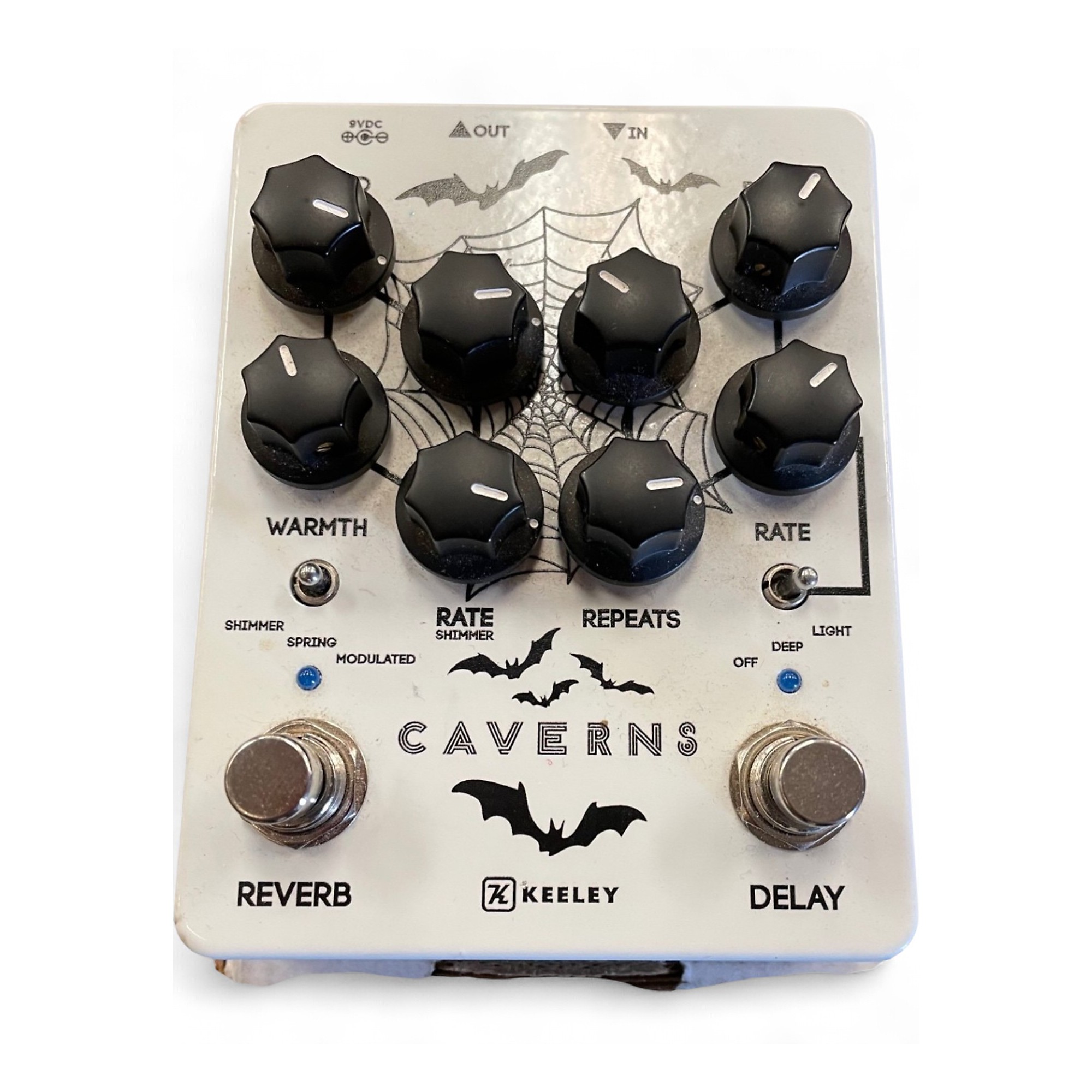Keeley CAVERNS ギターエフェクター Keeley-Electronics-Caverns-