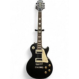 Used Epiphone Les Paul Traditional Pro IV Satin Black Solid Body Electric Guitar
