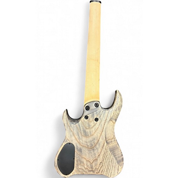 Used Kiesel Vader 8 Multiscale Custom 8 String Headless Antique Ash Solid Body Electric Guitar