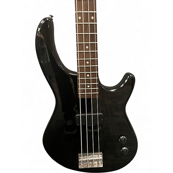 Used Dean Edge 4 String Black Electric Bass Guitar Black