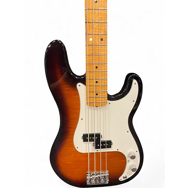 Used Fender Select Precision Bass 2 Color Sunburst Electric Bass Guitar