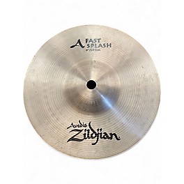 Used Zildjian 8in A Fast Splash Cymbal