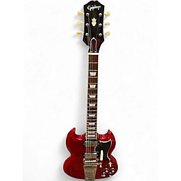 Used 2022 Epiphone 50th Anniversary 1961 Reissue SG Special Cherry Sunburst Solid Body Electric Guitar