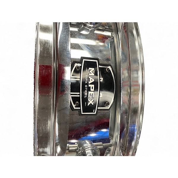 Used Mapex 14X3.5 MPX STEEL SHELL PICCOLO STEEL Drum