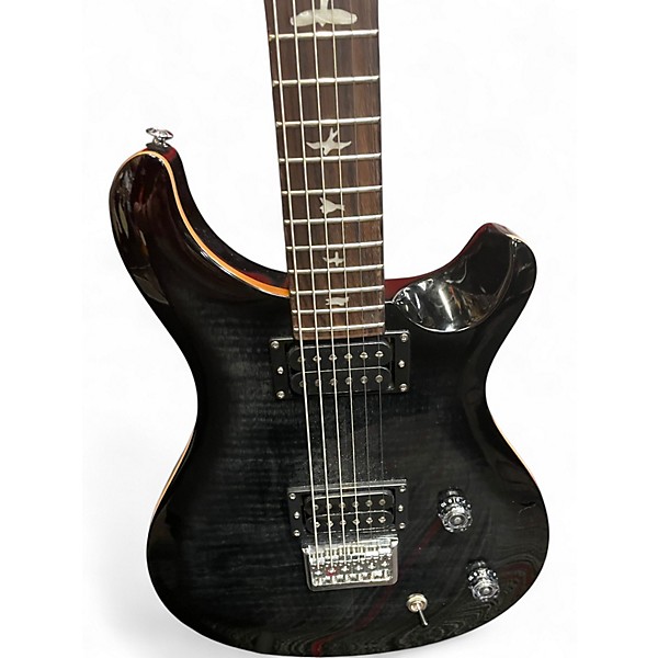 Used 2025 PRS SE 277 Trans Charcoal Baritone Guitars