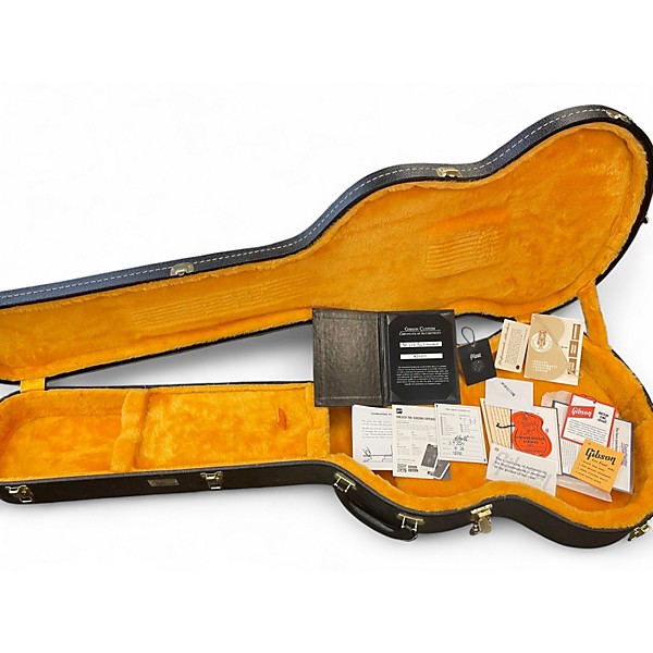 Used 2020s Gibson Custom Shop 1961 Les Paul Standard Cherry Solid Body Electric Guitar