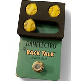 Used Danelectro Back Talk Reverse Delay Effect Pedal