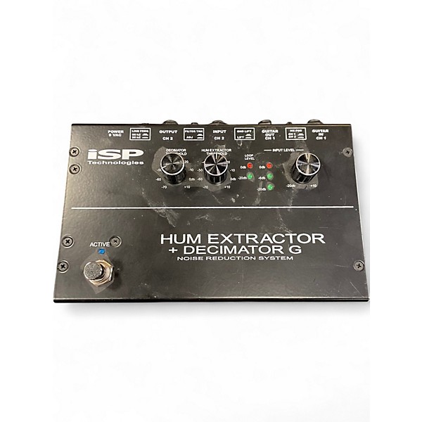 Used Isp Technologies HUM EXTRACTOR + DECIMATOR G Effect Pedal