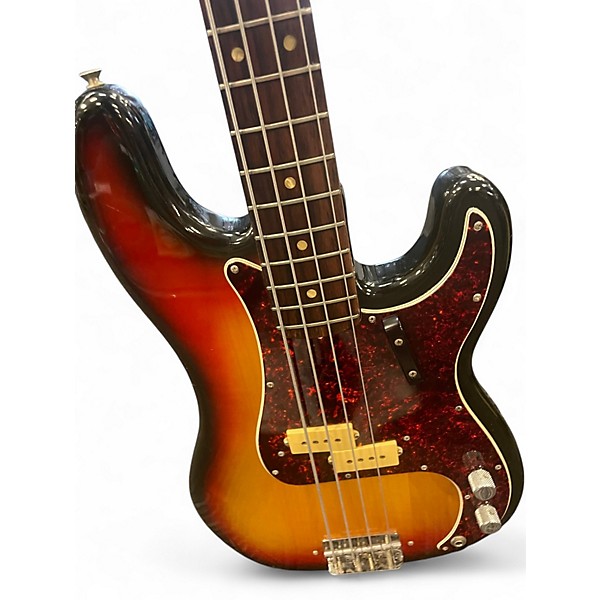 Vintage 1974 Fender PRECISION BASS 3 Tone Sunburst Electric