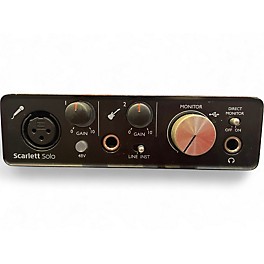 Used Focusrite Scarlett Solo Audio Interface