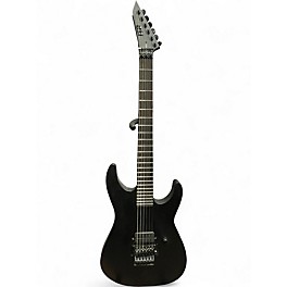 Used Ltd BLACK METAL BLACK MATTE Solid Body Electric Guitar