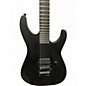 Used Ltd BLACK METAL BLACK MATTE Solid Body Electric Guitar