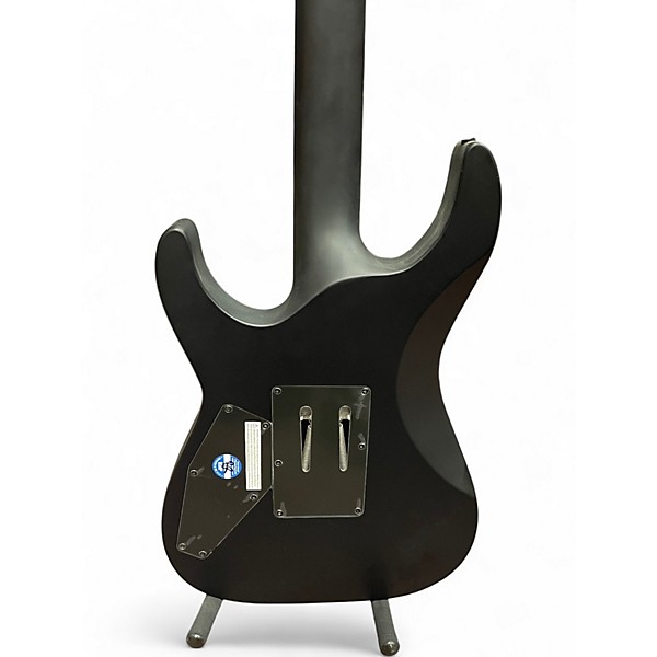 Used Ltd BLACK METAL BLACK MATTE Solid Body Electric Guitar