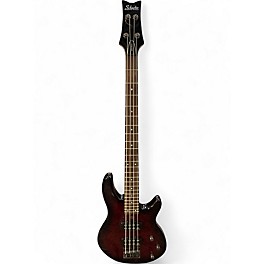 Used Schecter Guitar Research Raiden Special 4 String Crimson Red Trans Electric Bass Guitar