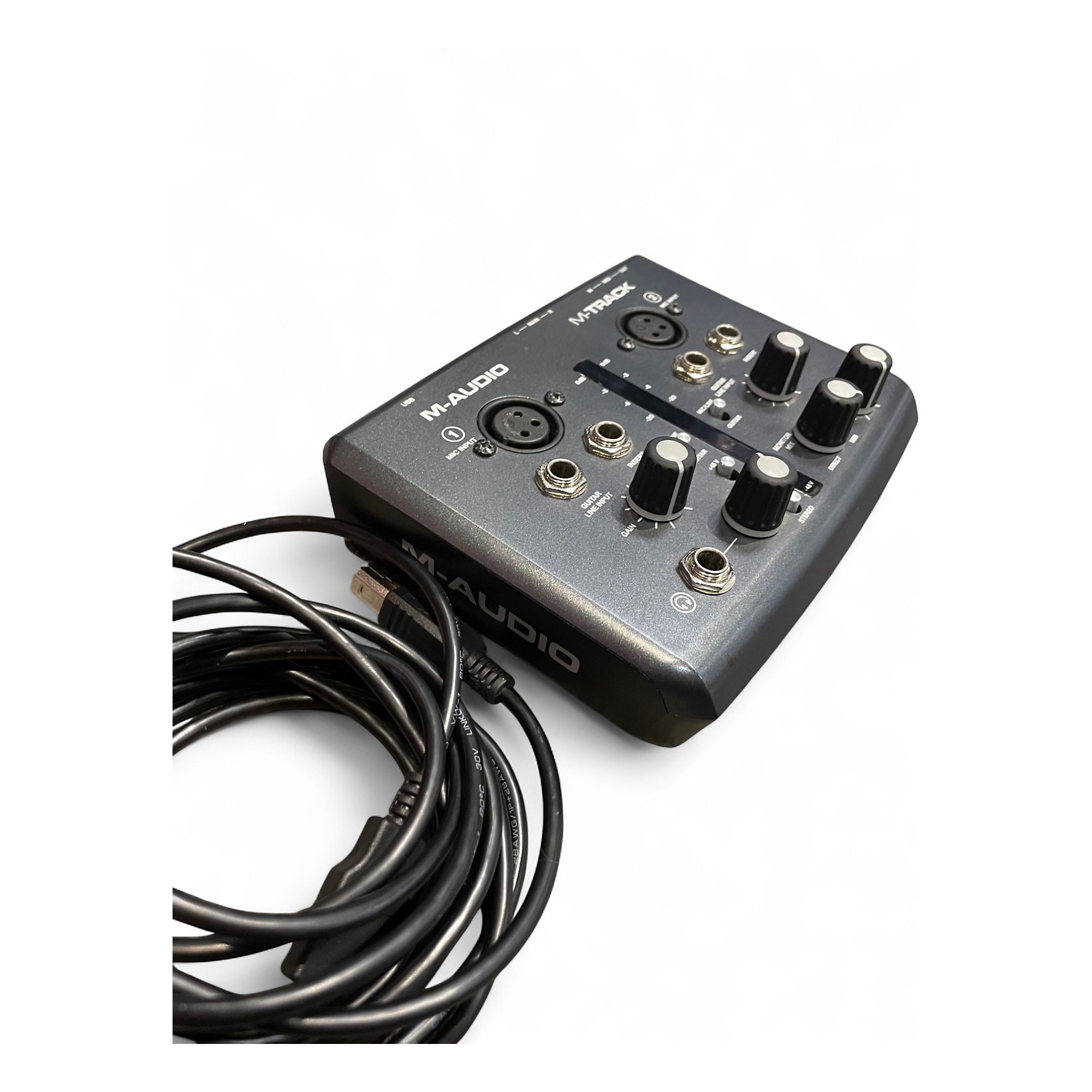 M-AUDIO M-TRACK QUAD   オーディオインターフェース M-Audio M-Track Quad MTRACKQUAD 24 Bit 4 Channel USB MIDI