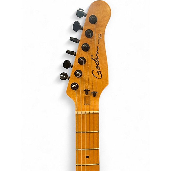 Used Godin MODEL SD24 Cherry Sunburst Solid Body Electric Guitar