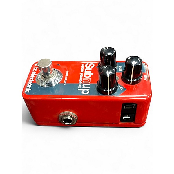 Used TC Electronic Sub N Up Mini Octaver Effect Pedal