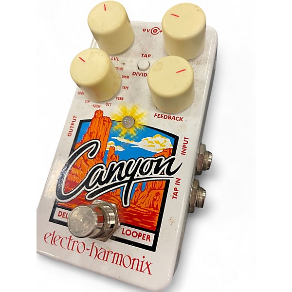 Used Electro-Harmonix Canyon Delay and Looper Effect Pedal