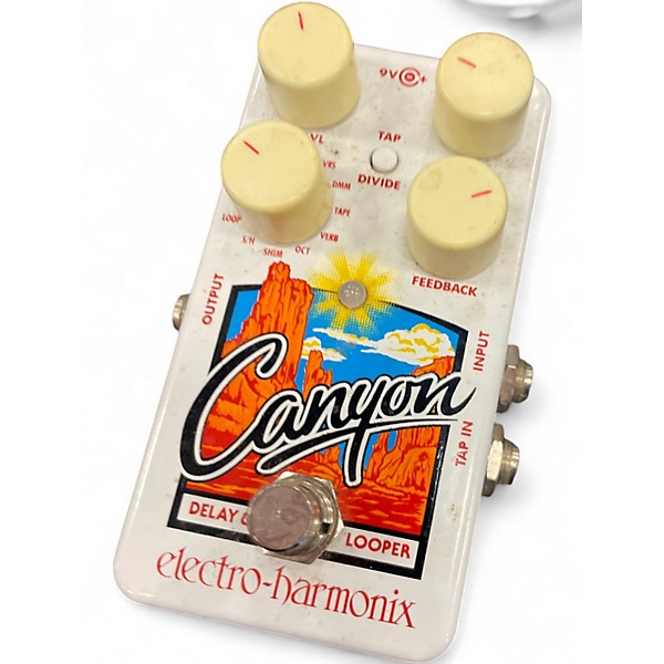 Used Electro-Harmonix Canyon Delay and Looper Effect Pedal