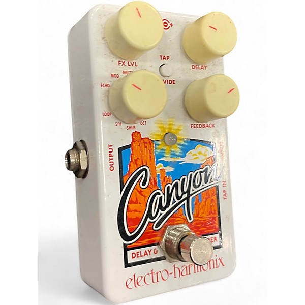 Used Electro-Harmonix Canyon Delay and Looper Effect Pedal