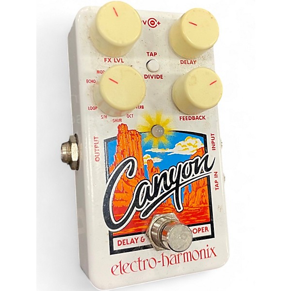 Used Electro-Harmonix Canyon Delay and Looper Effect Pedal