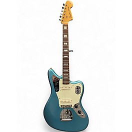 Used 2011 Fender 50th Anniversary Jaguar Lake Placid Blue Solid Body Electric Guitar
