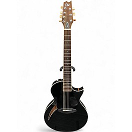 Used ESP LTD TL7 Black Acoustic Electric Guitar