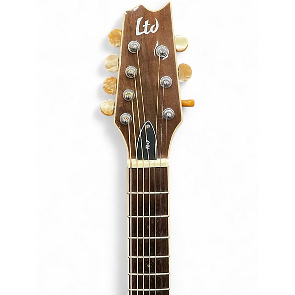 Used ESP LTD TL7 Black Acoustic Electric Guitar