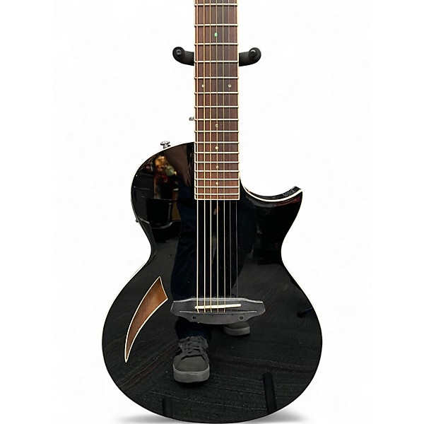 Used ESP LTD TL7 Black Acoustic Electric Guitar