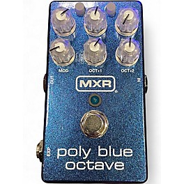Used MXR Poly Blue Octave Effect Pedal