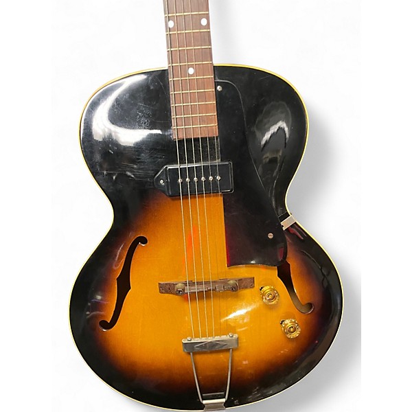 Vintage 1960 Gibson ES-150 Sunburst Acoustic Guitar